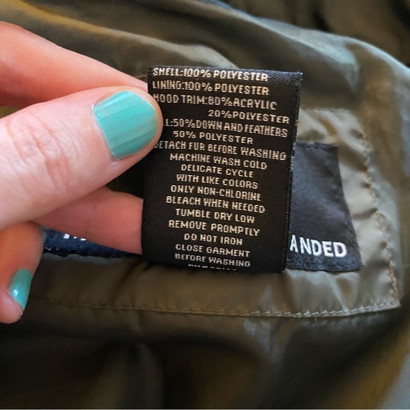 Vintage Y2K Makaveli Puffer Jacket Womens Size Medium Down Hooded Green Puffy - Picture 13 of 14